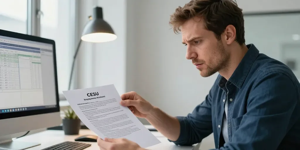 Contrat de travail en CESU : le piège du seuil des 3 heures et pourquoi votre déclaration ne suffit pas