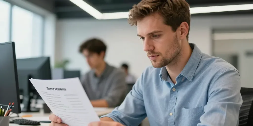 Créer un persona marketing sans données : la méthode par hypothèses que les agences cachent