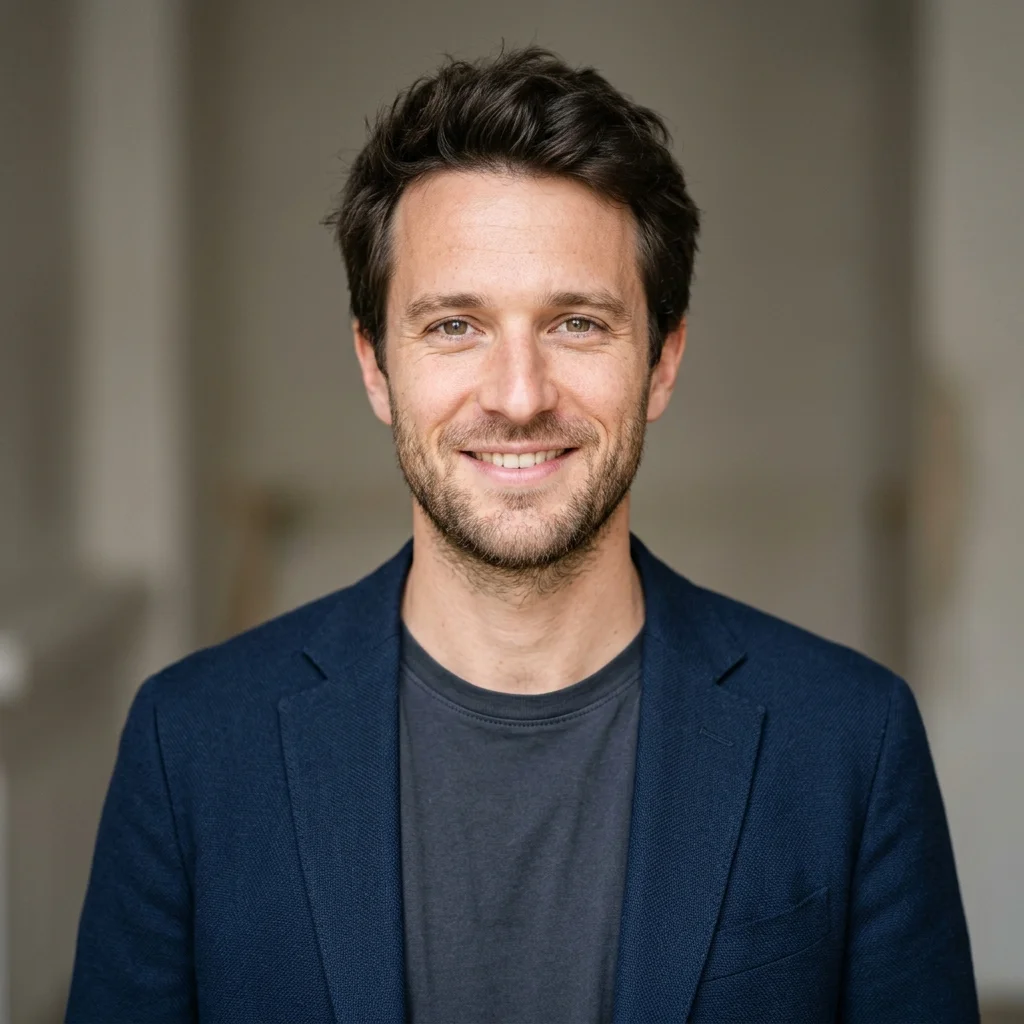 Portrait de Julien Moreau, expert en marketing et vente digitale