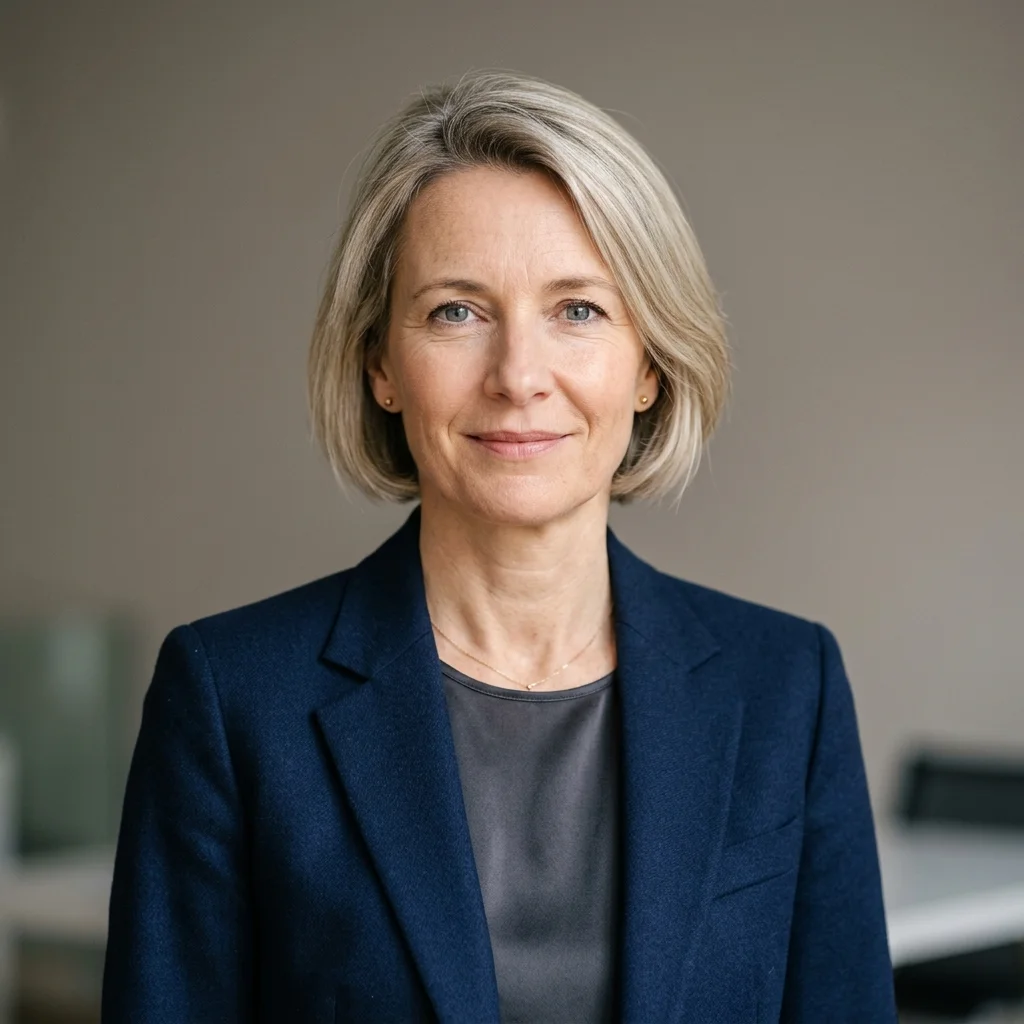 Sophie Lambert, rédactrice en chef de Cap des Affaires, dans son bureau